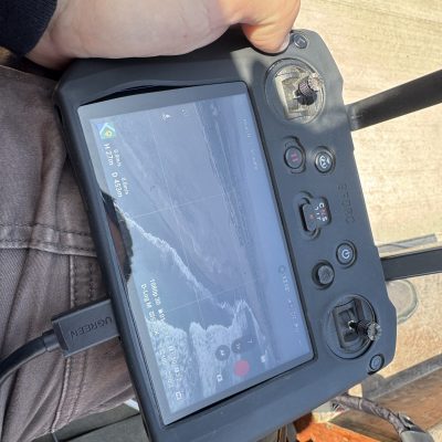 Empresa Aérea con dron